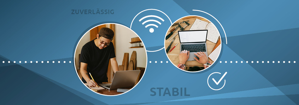 Banner für Gewerbekundentarife