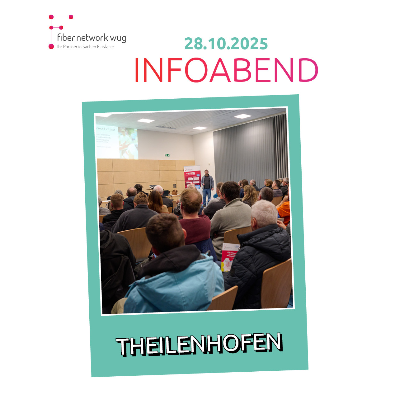 Das Publikum während der Präsentation bei der Infoveranstaltung in Theilenhofen